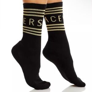 Versace Athletic Logo Socks